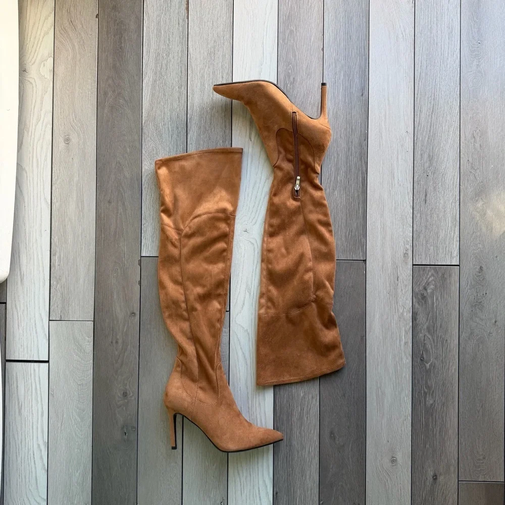 Marc Fisher Shoes Nwt Marc Fisher Daneca Pointy Toe Over-The-Knee Boot